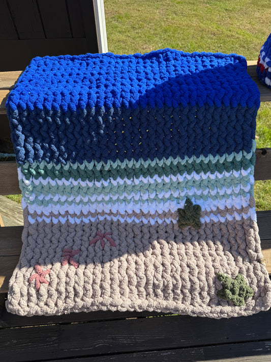 Beach Wave Blanket