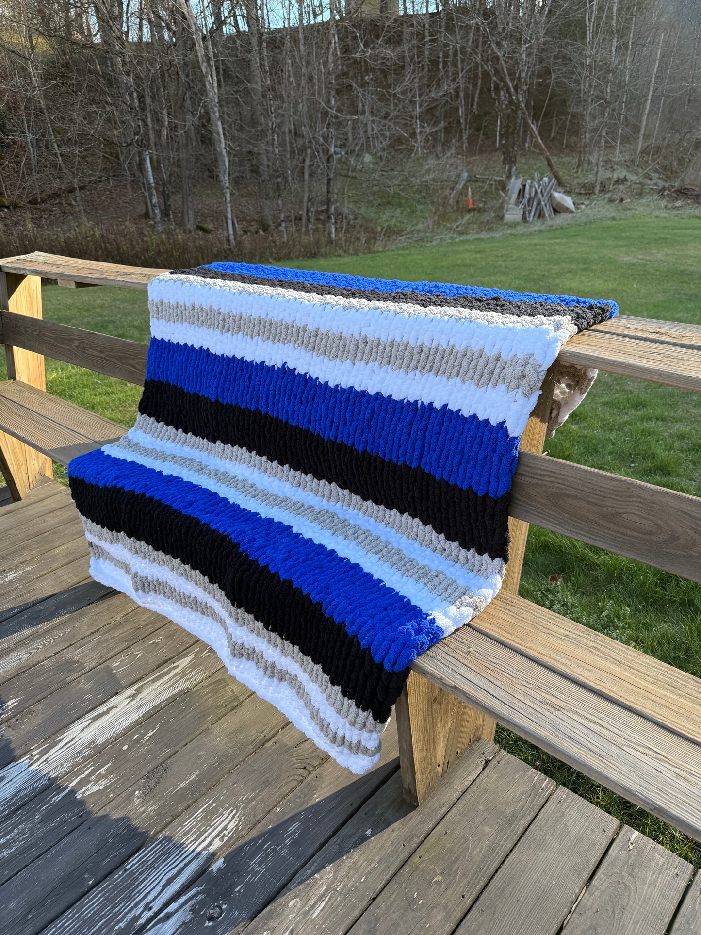 Blue/Gray Blanket