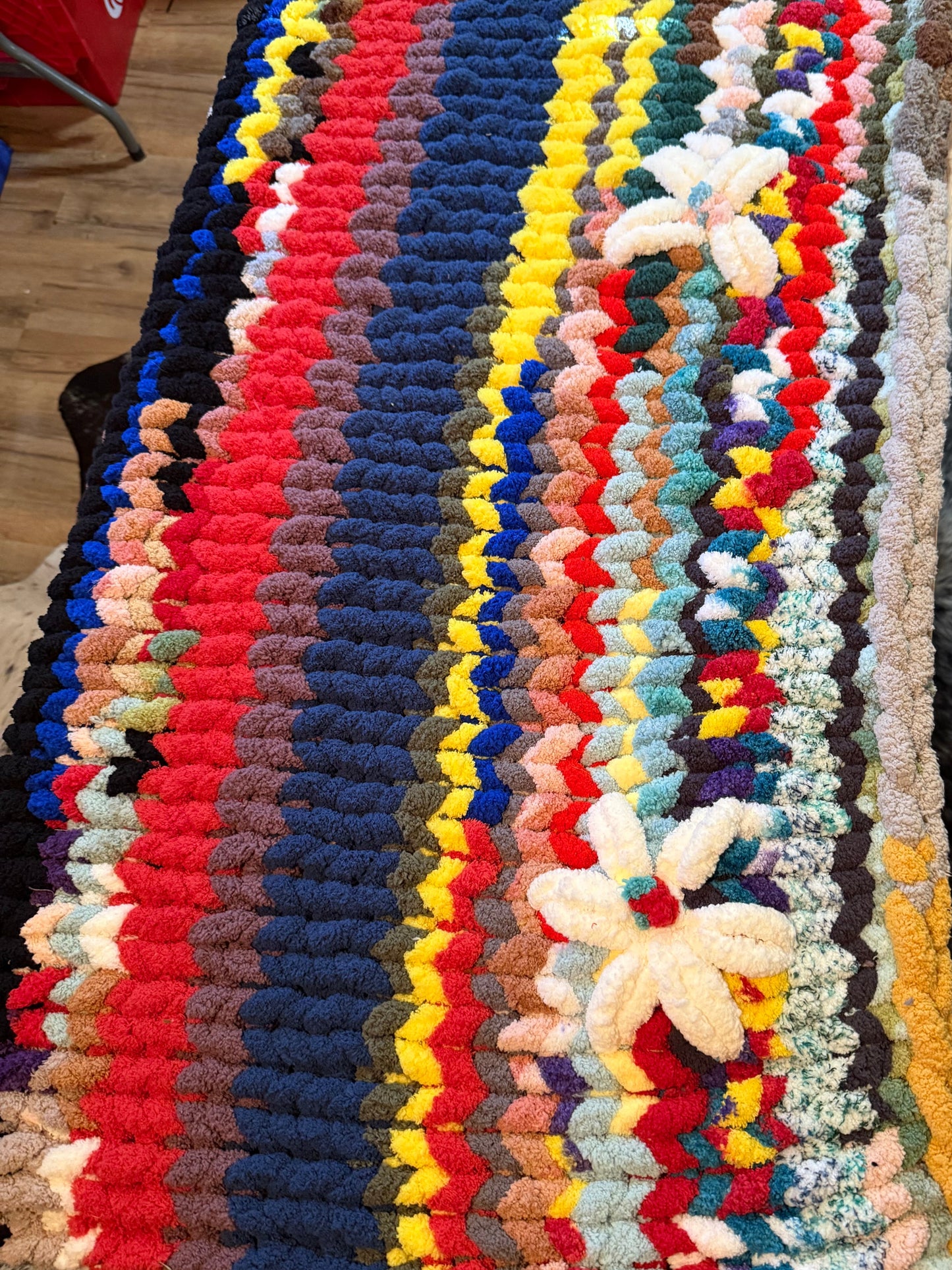 Scraps Multicolor Blanket