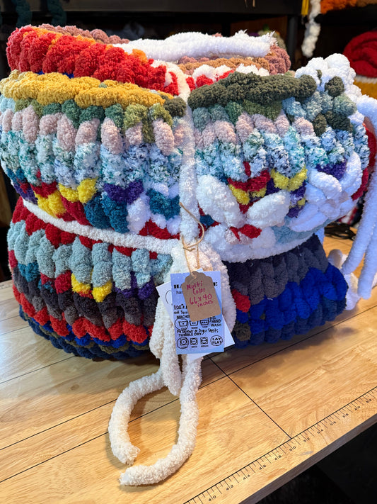 Scraps Multicolor Blanket