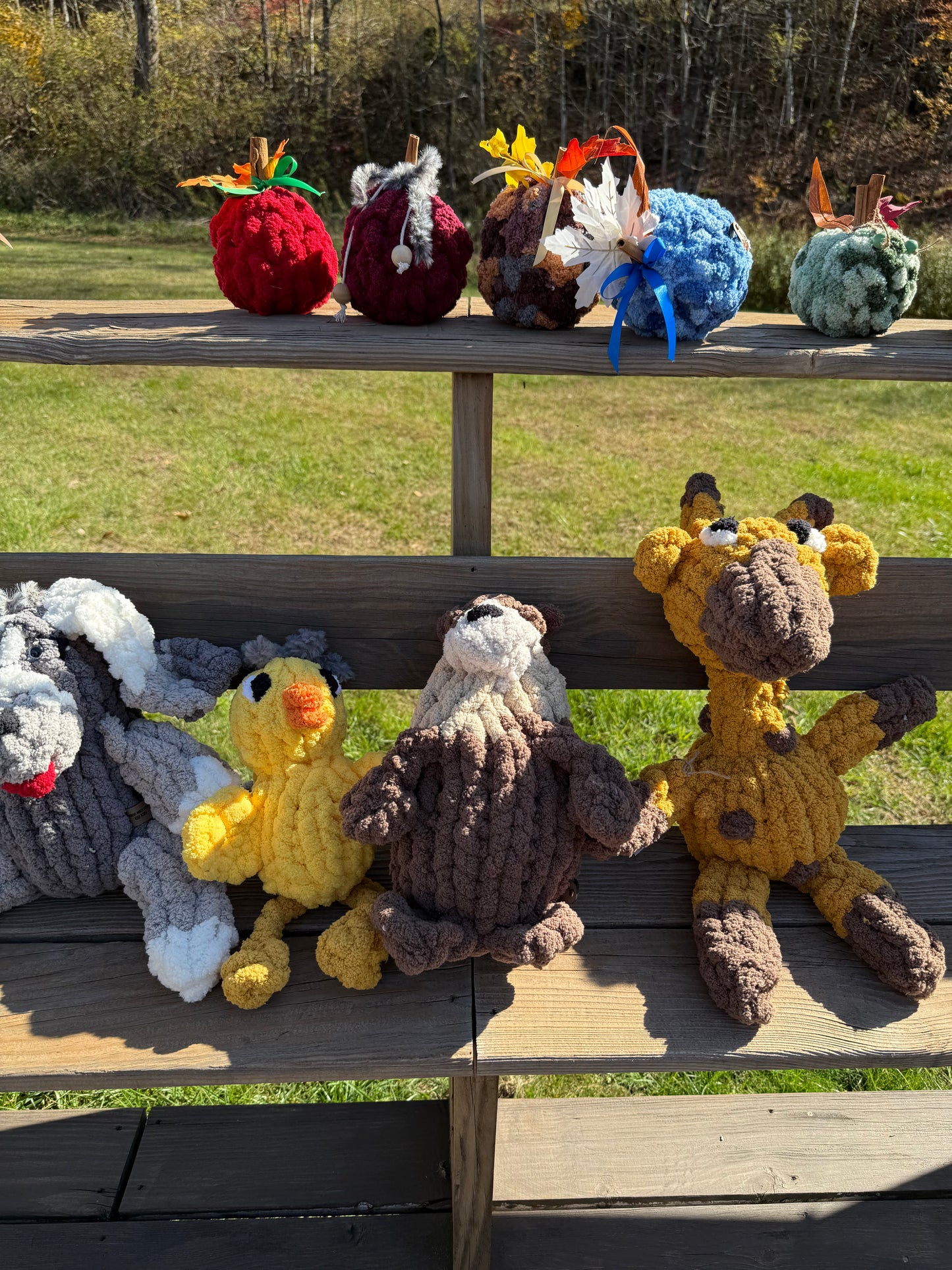 Chunky Knit Plushies