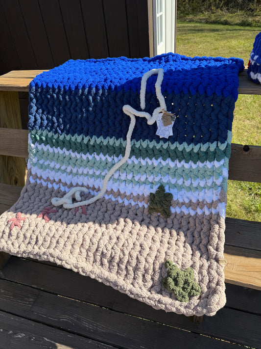 Beach Wave Blanket