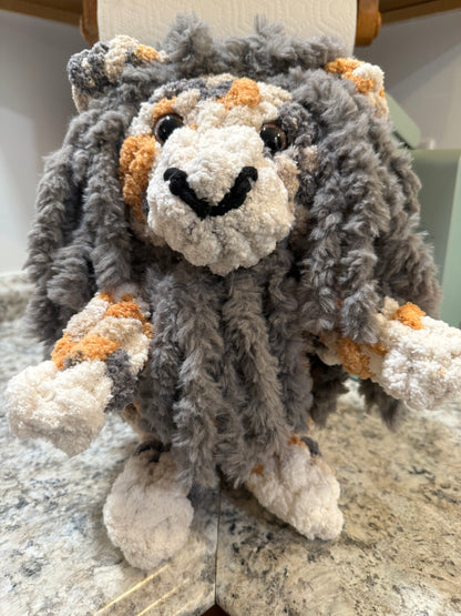 Multi Beige Color Lion