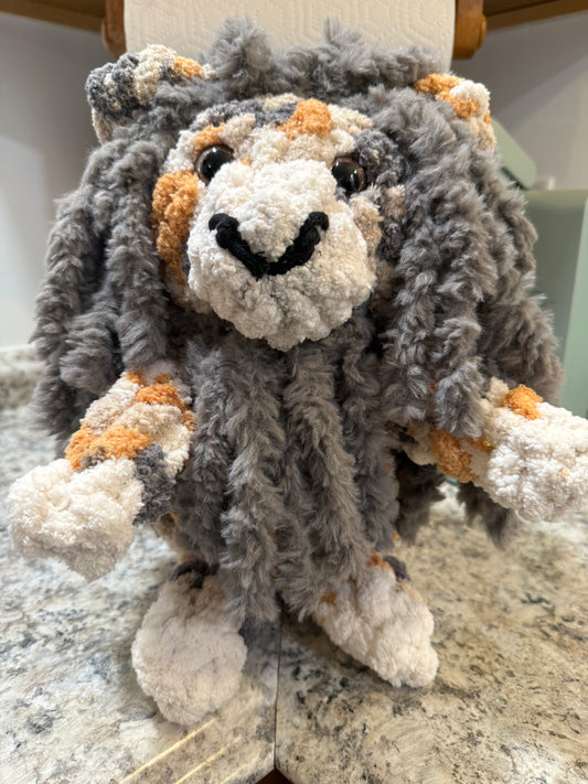 Multi Beige Color Lion