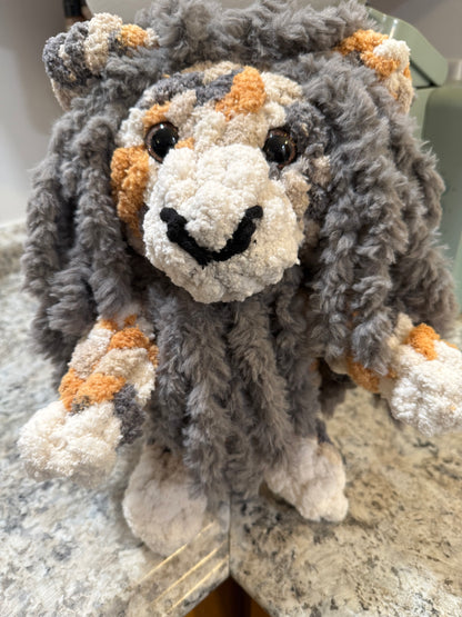 Multi Beige Color Lion