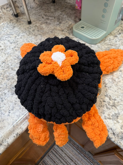 Orange and Black Turtle