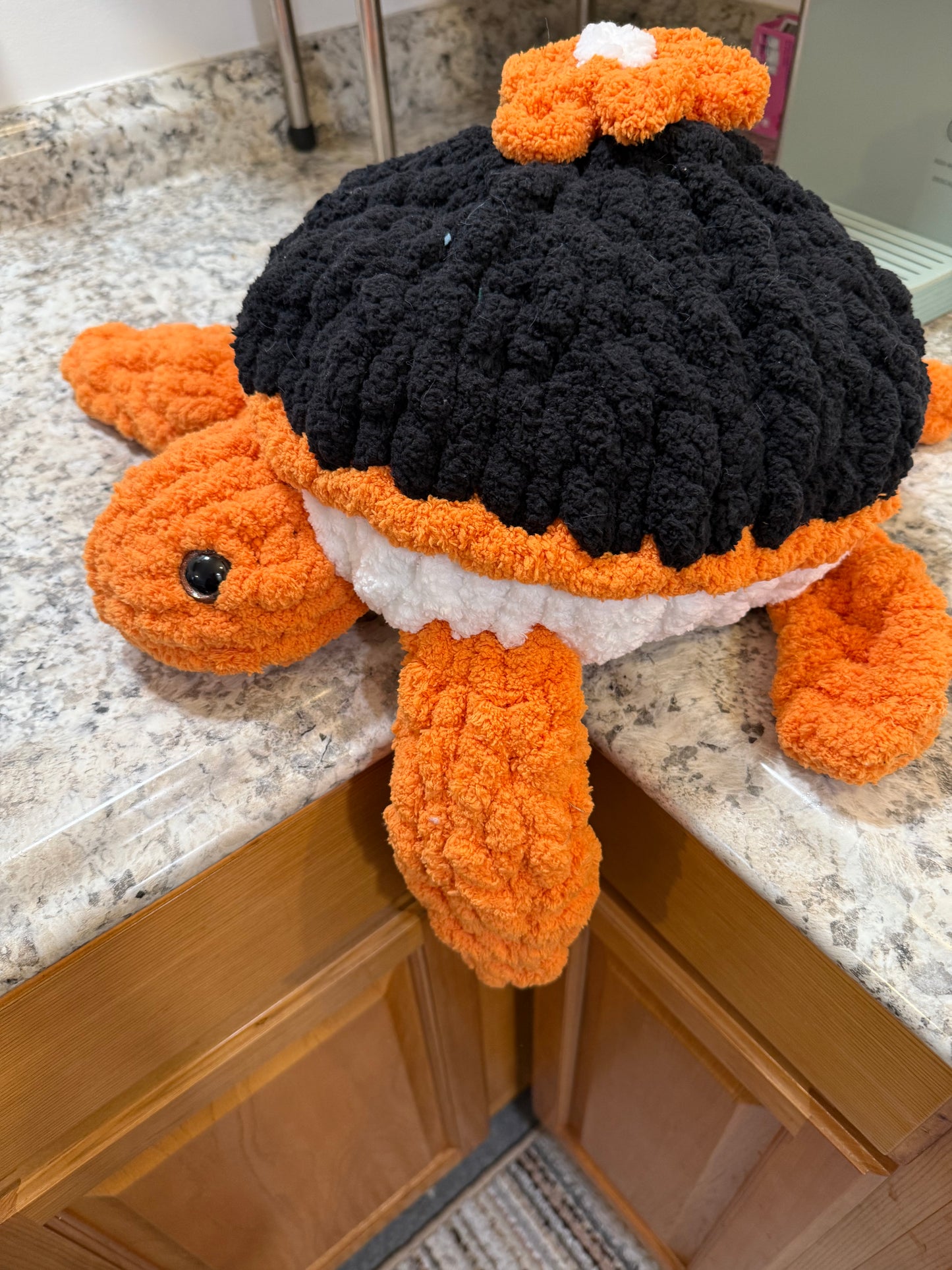 Orange and Black Turtle