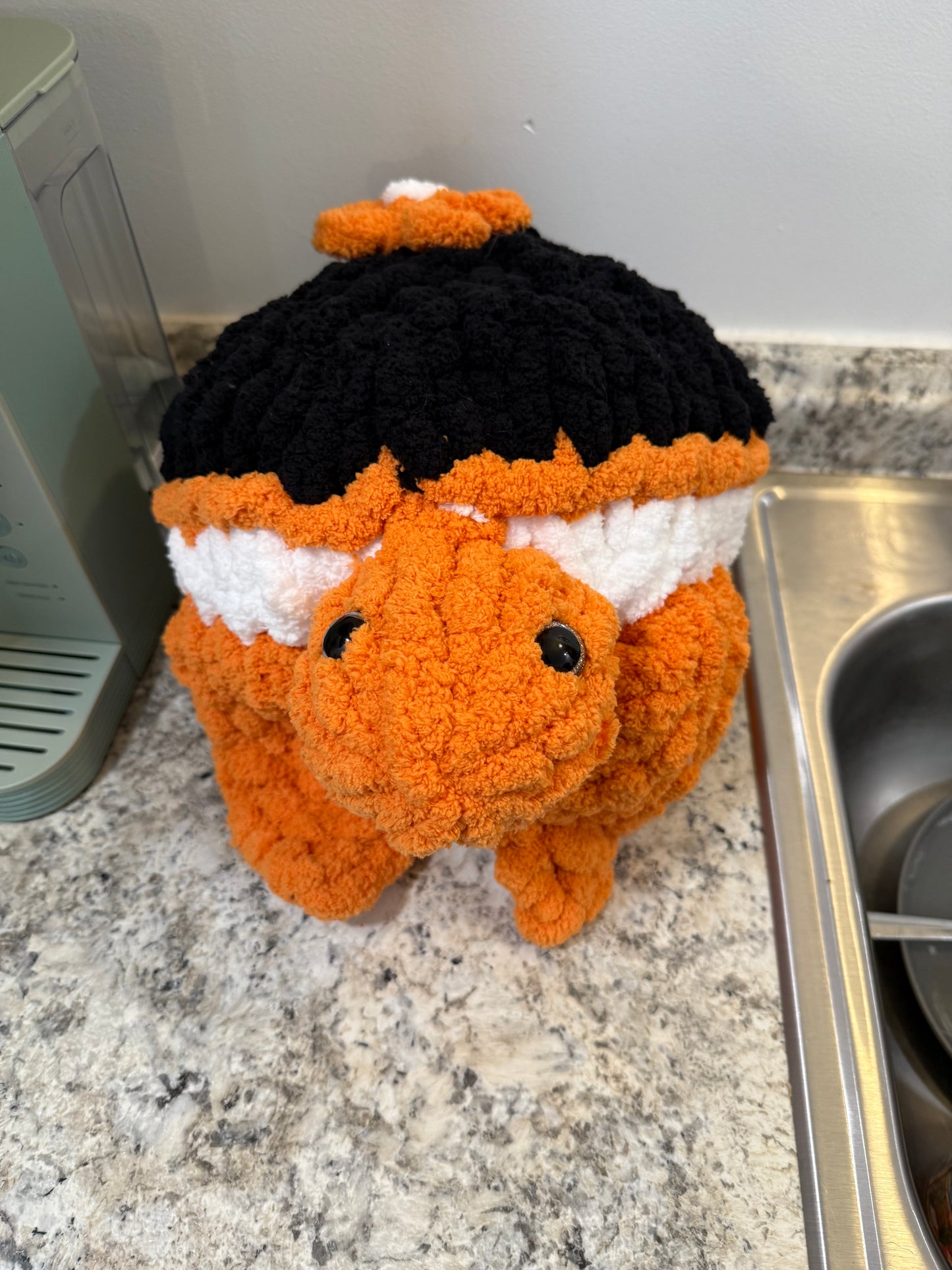 Orange and Black Turtle