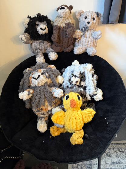 Chunky Knit Plushies