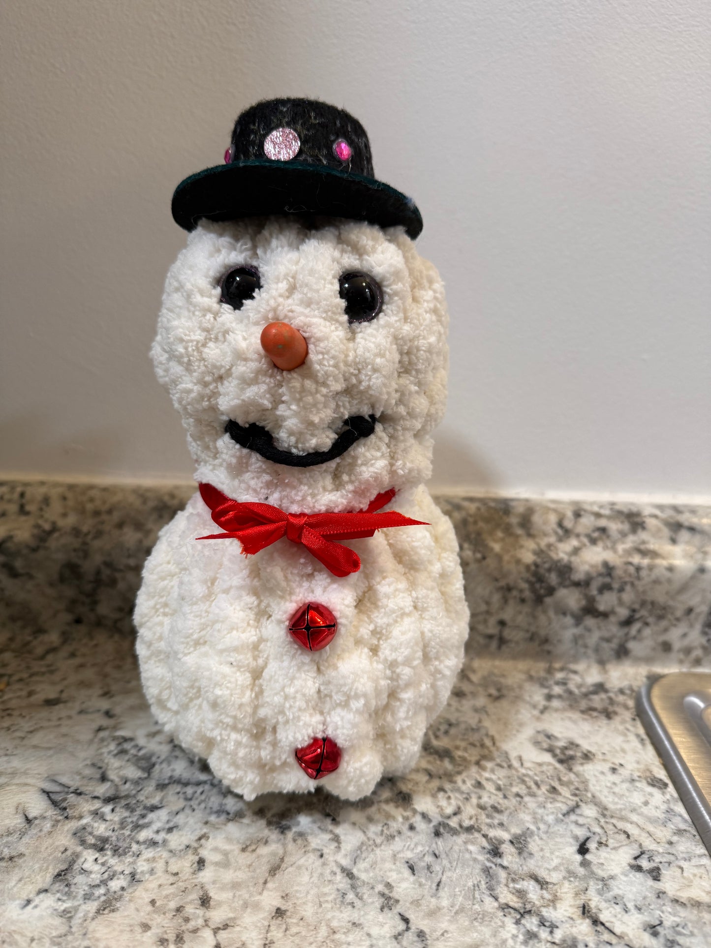 Snow Man with  Hat