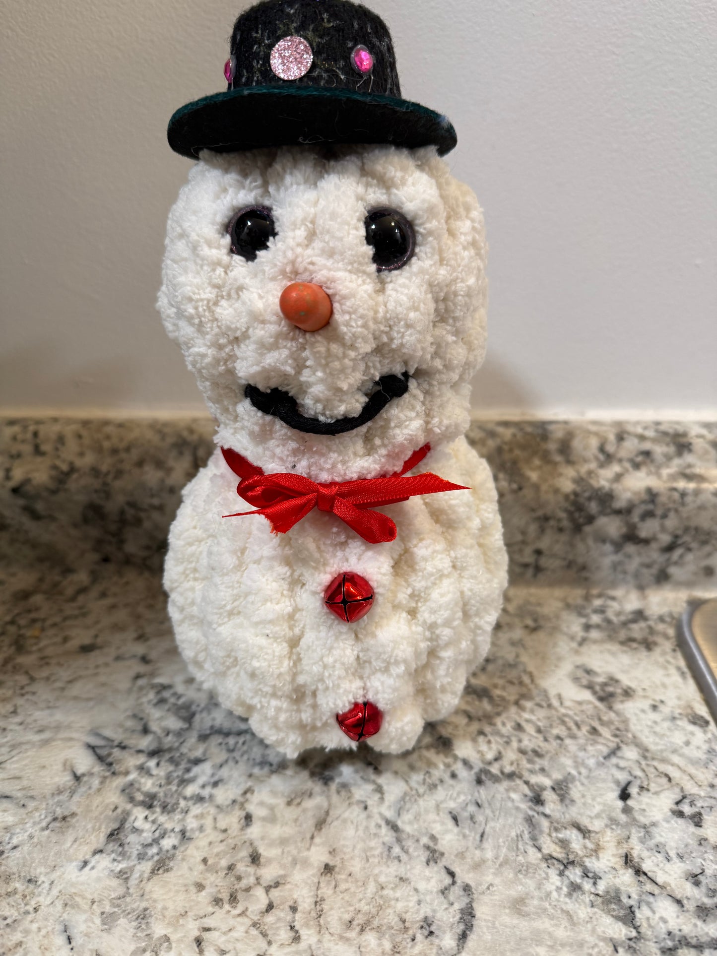 Snow Man with  Hat