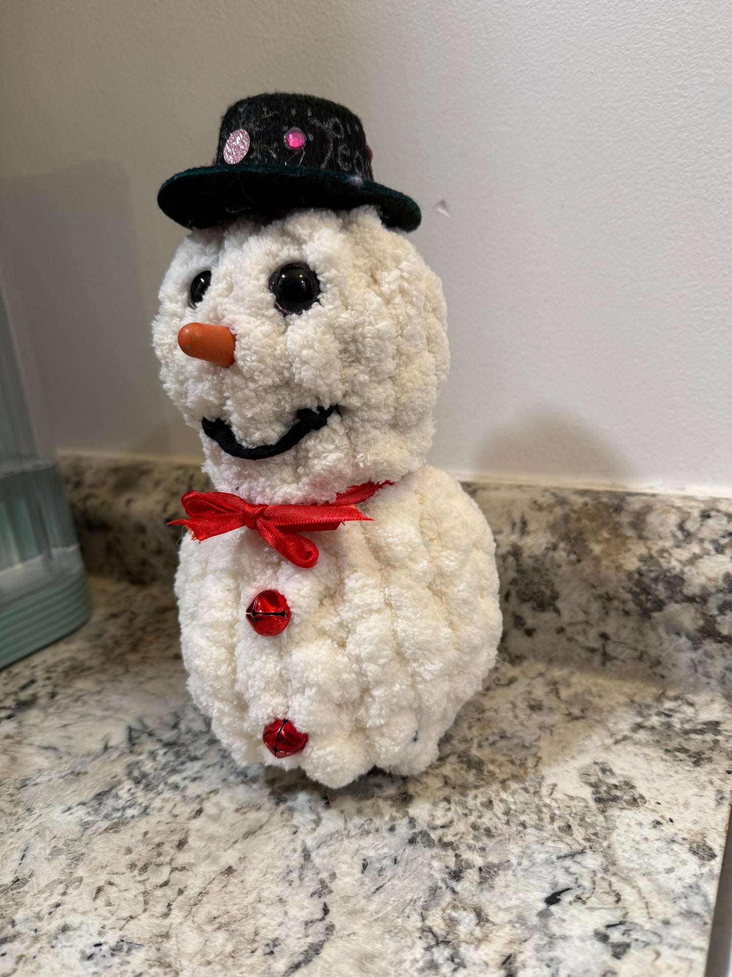 Snow Man with  Hat