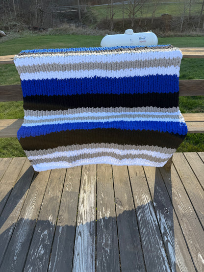 Blue/Gray Blanket