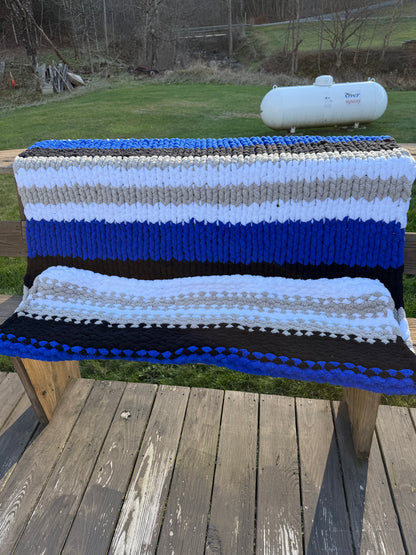 Blue/Gray Blanket