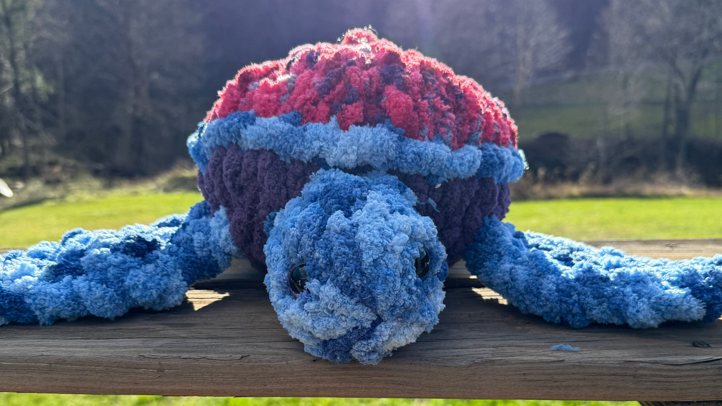 Purple Multicolor Turtle