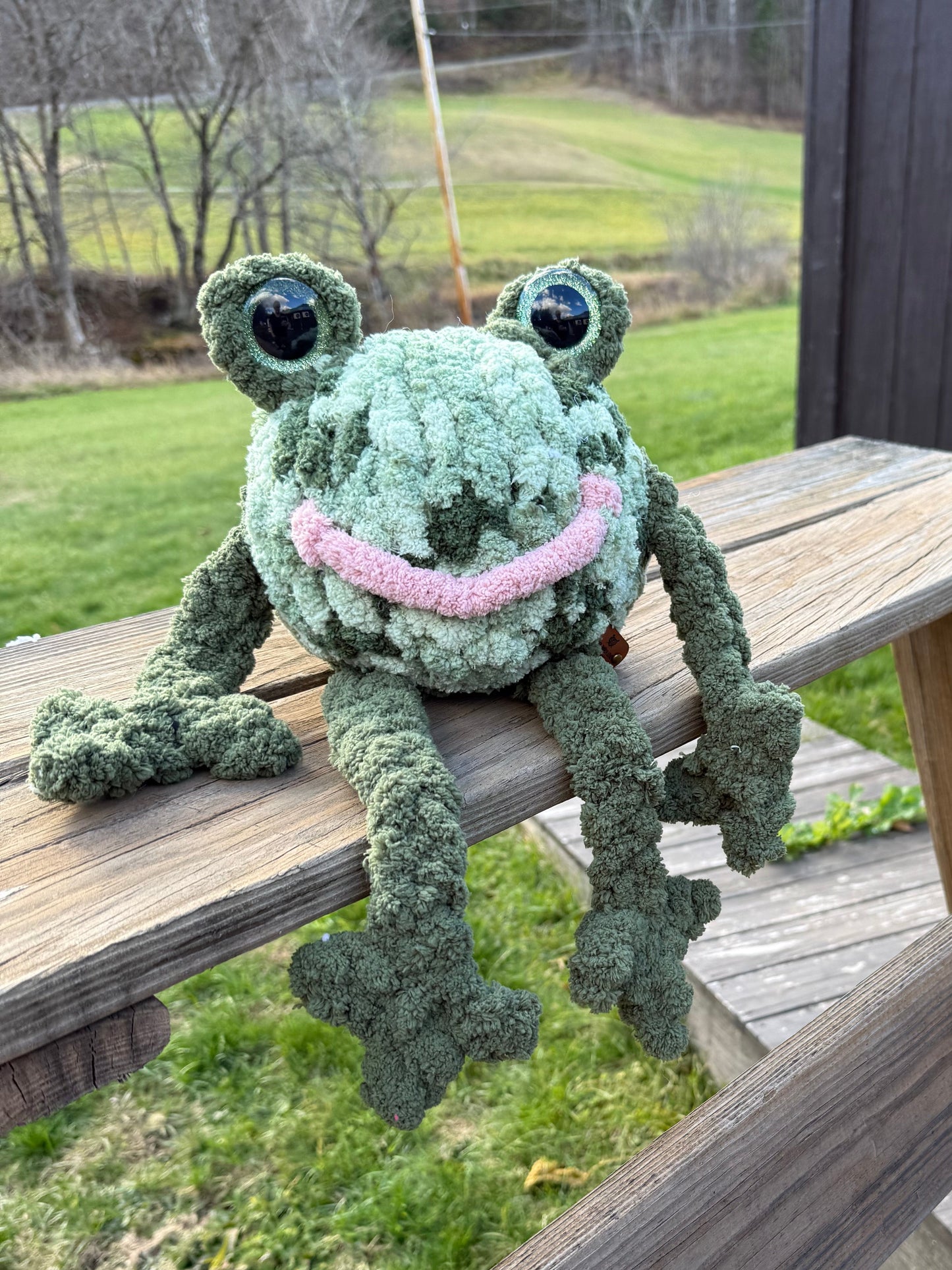 Multicolor Green Frog