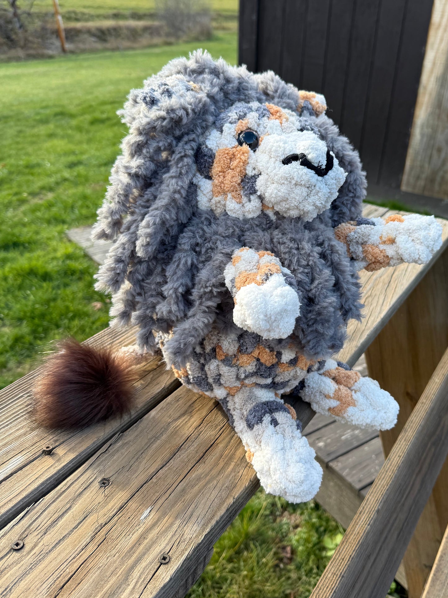 Multi Beige Color Lion