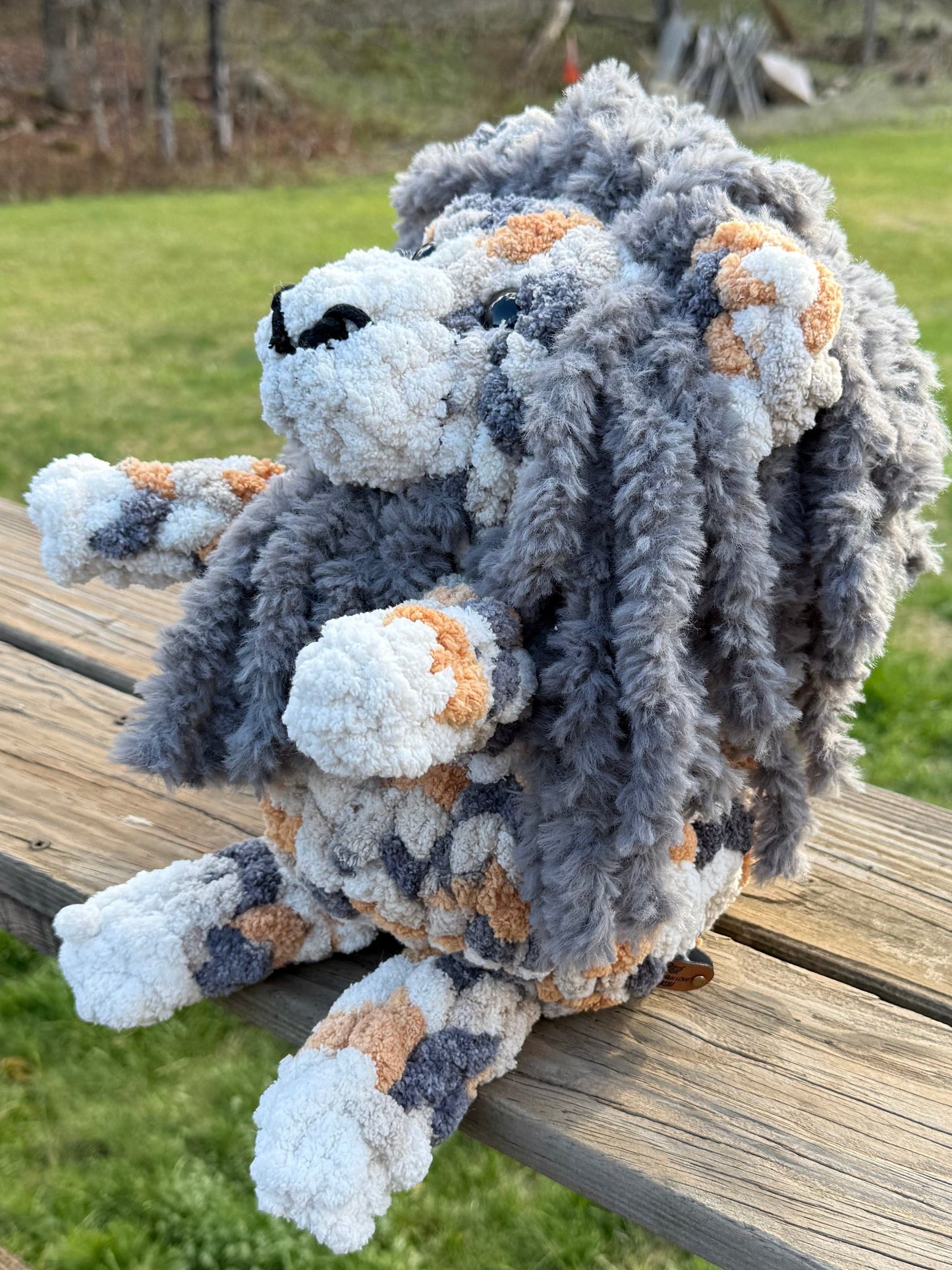 Multi Beige Color Lion