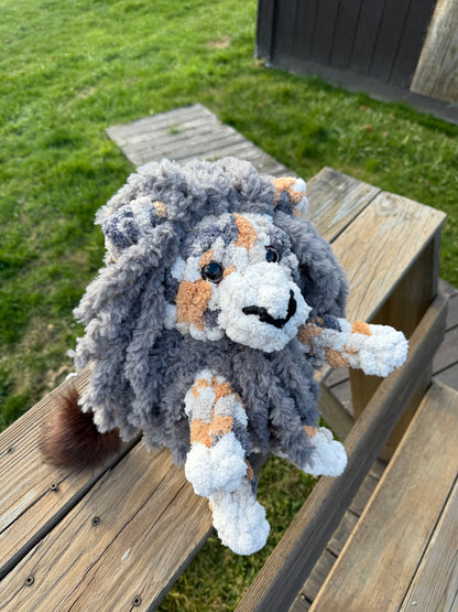 Multi Beige Color Lion