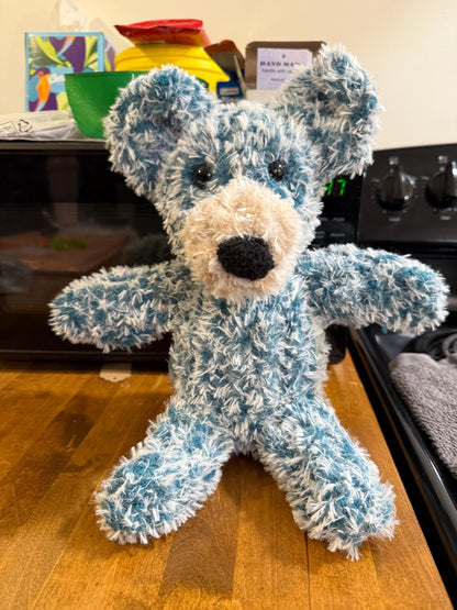 Teal blue bear