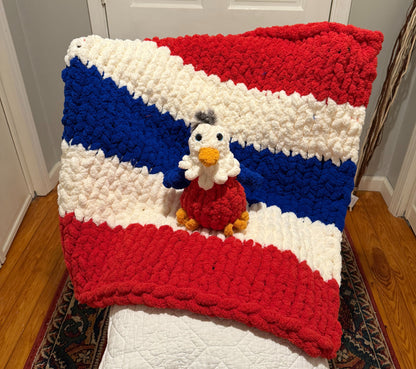 Patriotic Eagle with Blanket